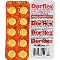 Dorflex envelope cartela c/ 10 comprimidos