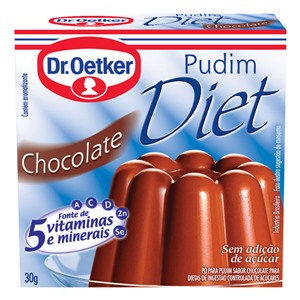 Pudim diet chocolate Oetker 30g Pudim diet chocolate Oetker 30g