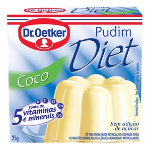 Pudim diet coco Oetker 25g Pudim diet coco Oetker 25g