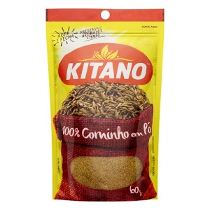 Cominho em pó Kitano 60g. Cominho em pó Kitano 60g.