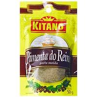 Pimenta do reino preta moída Kitano 50g.