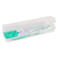 Porta escova dental plástico