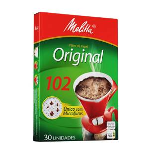 Filtro papel Melitta 102 médio Filtro papel Melitta 102 médio