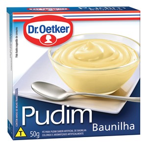 Pudim de baunilha Dr. Oetker 50g. Pudim de baunilha Dr. Oetker 50g.