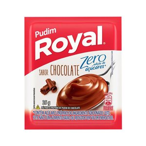 Pudim de chocolate zero açucar Royal 35g. Pudim de chocolate zero açucar Royal 35g.