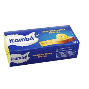 Manteiga com sal Itambé tablete 200g. Manteiga com sal Itambé tablete 200g.
