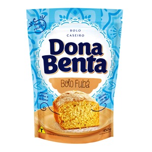 Mistura para bolo de fubá Dona Benta 450g Mistura para bolo de fubá Dona Benta 450g