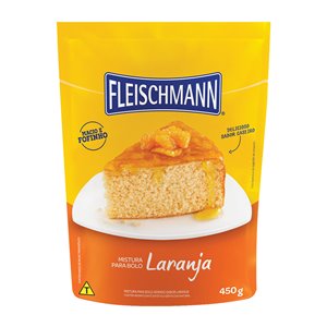 Mistura para bolo de laranja Fleischmann 450g. Mistura para bolo de laranja Fleischmann 450g.