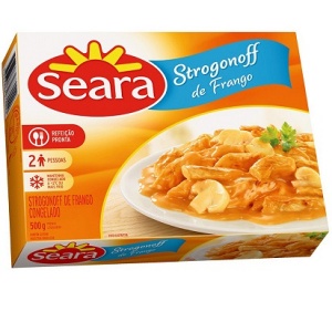 Strogonoff de frango Seara 500g. Strogonoff de frango Seara 500g.