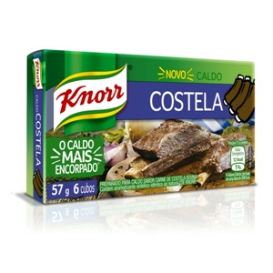 Caldo de costela Knorr 57g. Caldo de costela Knorr 57g.