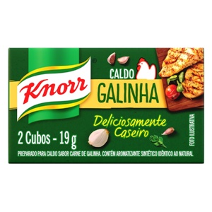 Caldo de galinha Knorr 19g. Caldo de galinha Knorr 19g.