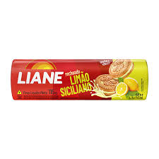 Biscoito recheado  limão Siciliano Liane 115g