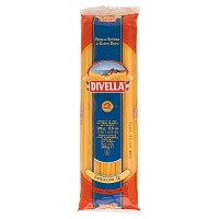 Massa fettuccine italiana grano duro Divella 500g.  