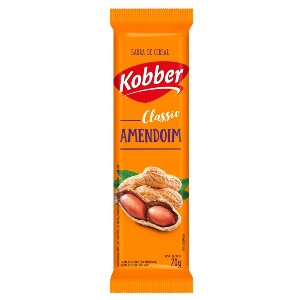 Barra de cereais c/ amendoim Kobber 20g Barra de cereais c/ amendoim Kobber 20g