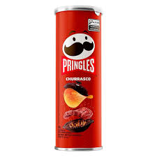 Batata sabor churrasco Pringles 112g. Batata sabor churrasco Pringles 112g.