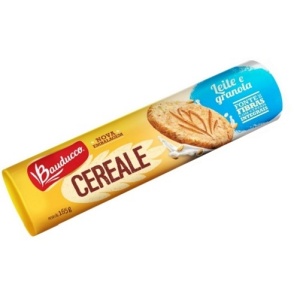 Biscoito Cereale integral de leite e granola Bauducco 165g Biscoito Cereale integral de leite e granola Bauducco 165g
