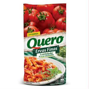 Molho de tomate com ervas finas Quero 340g