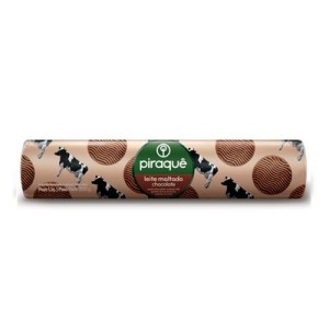 Biscoito leite maltado chocolate Piraquê 160g Biscoito leite maltado chocolate Piraquê 160g