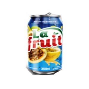 Suco pronto de maracujá lata La Fruit 350ml Suco pronto de maracujá lata La Fruit 350ml