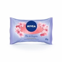 Sabonete flor de cerejeira e óleos essencias Nivea 85g. Sabonete flor de cerejeira e óleos essencias Nivea 85g.