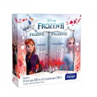 Kit infantil shampoo e condicionador Frozen Baruel Kit infantil shampoo e condicionador Frozen Baruel