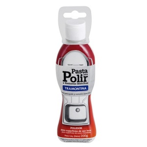 Pasta para polimento e remoção de manchas em aço inox Tramontina 200g Pasta para polimento e remoção de manchas em aço inox Tramontina 200g