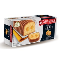 Bolo zero adição açucar laranja Casa Suiça 250g 