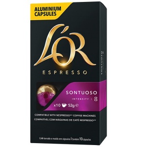 Cápsulas de café L'or Sontuoso 10x52g Cápsulas de café L'or Sontuoso 10x52g