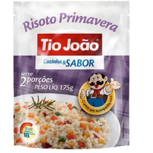 Risoto Primavera Tio João 175g. Risoto Primavera Tio João 175g.