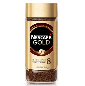 Café solúvel Nescafé Gold 8 equilibrado 100g Café solúvel Nescafé Gold 8 equilibrado 100g