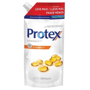 Sabonete líquido Protex vitamina E refil 500ml Sabonete líquido Protex vitamina E refil 500ml