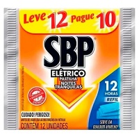 Repelente SBP pastilhas 12 horas refil (12 unid.)