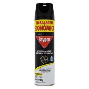Inseticida aerossol mata baratas e formigas Baygon 360ml Inseticida aerossol mata baratas e formigas Baygon 360ml