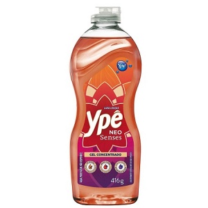 Lava louças gel concentrado Ypê Senses 416g Lava louças gel concentrado Ypê Senses 416g