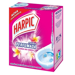 Pedra Sanitária Harpic Flores do Campo 25g. Pedra Sanitária Harpic Flores do Campo 25g.