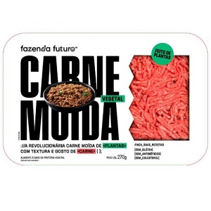 Carne moída vegetal Fazenda Futuro 270g Carne moída vegetal Fazenda Futuro 270g
