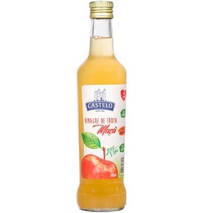 Vinagre de maçã Leve Vita Castelo 500ml Vinagre de maçã Leve Vita Castelo 500ml