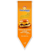 Mistura de requeijão e amido sabor cheddar Piracanjuba 400g 