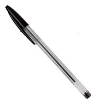 Caneta clássica cristal pretal Bic Caneta clássica cristal pretal Bic