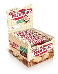 Chocolate Prestígio branco caixa com 30 unidades 33g Chocolate Prestígio branco caixa com 30 unidades 33g