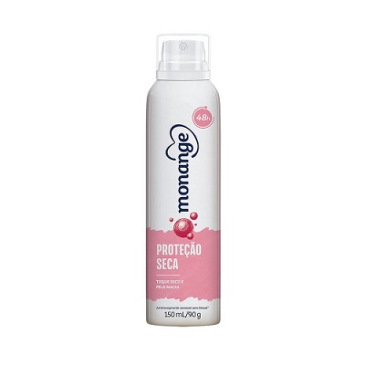 Desodorante aerosol Monange proteção seca 150ml