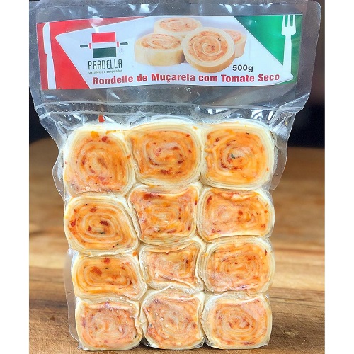 Massa Pradella Rondelle Muç/tom seco 500g Massa Pradella Rondelle Muç/tom seco 500g