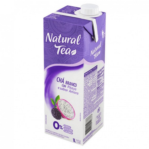 Chá Branco Natural Tea Pitaya e Amora 1l Chá Branco Natural Tea Pitaya e Amora 1l