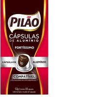 Cápsulas Café Pilão Fortíssimo 52g
