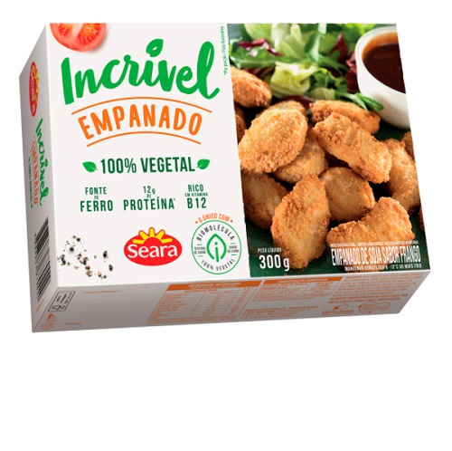Empanado Seara 100% Vegetal 300g Empanado Seara 100% Vegetal 300g