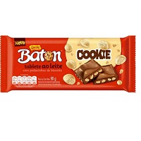 Chocolate Baton Cookie ao leite Garoto 90g