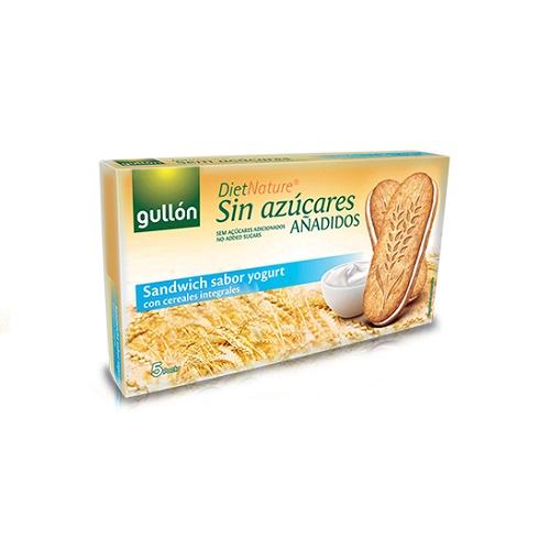 Biscoito Recheado Zero Creme de iogurte Gullon 220g Biscoito Recheado Zero Creme de iogurte Gullon 220g