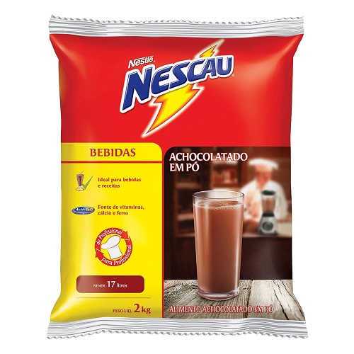 Achocolatado Em Pó Actigen-e Nescau 2kg Achocolatado Em Pó Actigen-e Nescau 2kg