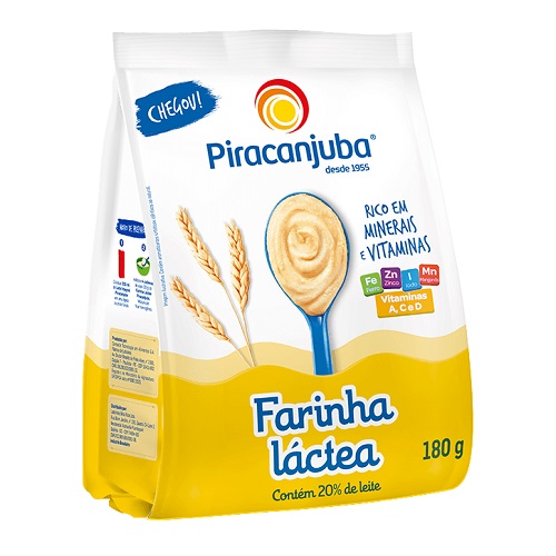 Farinha Láctea Piracanjuba 180g Farinha Láctea Piracanjuba 180g