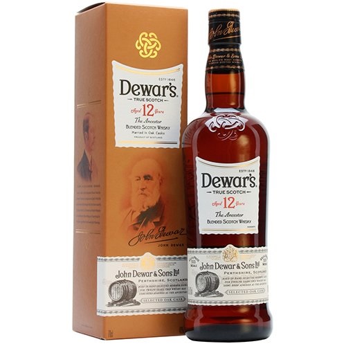 Whisky 12 Anos Dewars 750ml Whisky 12 Anos Dewars 750ml